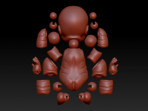 baby puppe 3D Модель