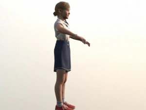 girl kid 3D Model