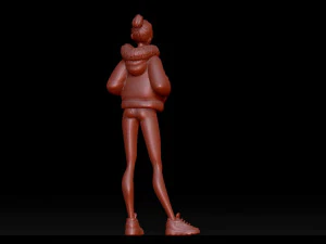 cute girl 3D Model