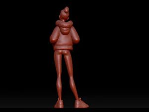 cute girl 3D Model