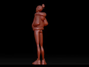 cute girl 3D Model