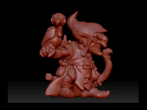 troll goblin Model 3D