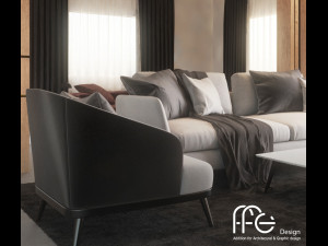 Hamato villa 3d interior design 3D Model