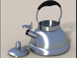whistling kettle 3D Model