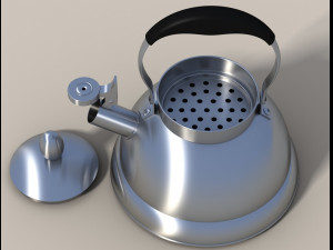whistling kettle 3D Model