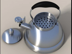 whistling kettle 3D Model