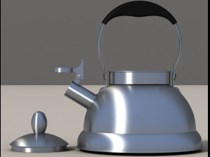 whistling kettle 3D Model