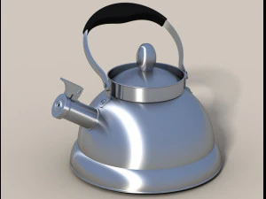 whistling kettle 3D Model