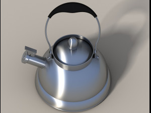 whistling kettle 3D Model