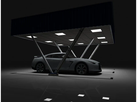 Rimessa per auto -CS600X600-A1 Modello 3D