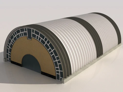 UBM Roofing System -UBM12X20-A3 3D Model