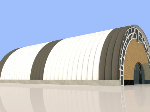 UBM Roofing System -UBM12X20-A3 3D Model