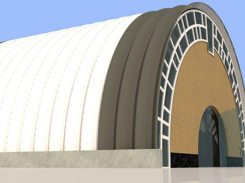 UBM Roofing System -UBM12X20-A3 3D Model