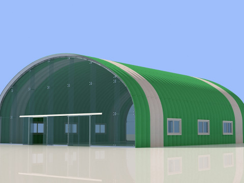 UBM Roofing System -UBM17X20-B4 3D Модель