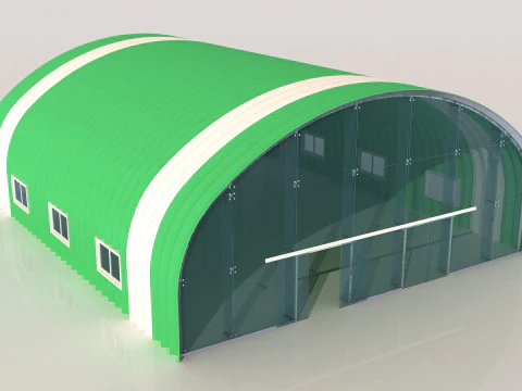 Sistema de cobertura UBM -UBM17X20-B4 Modelo 3D