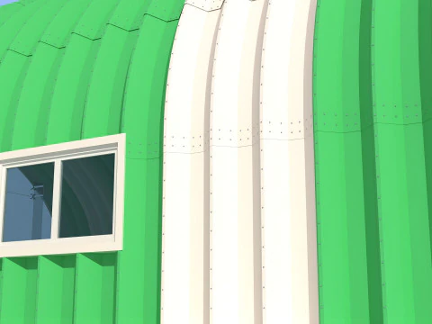 Sistema de cobertura UBM -UBM17X20-B4 Modelo 3D