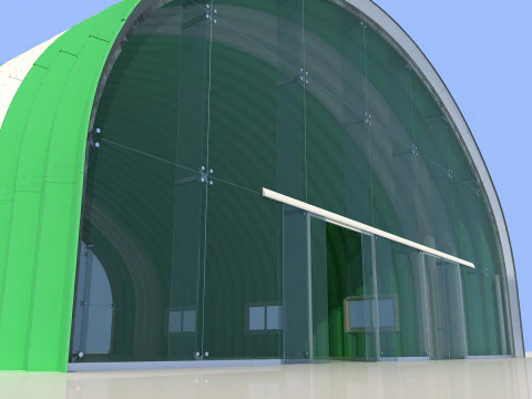 Sistema de cobertura UBM -UBM17X20-B4 Modelo 3D