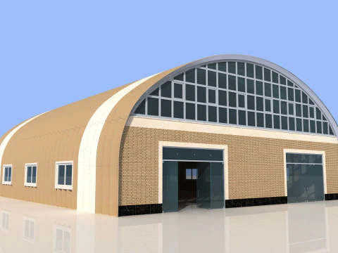 Sistema de cobertura UBM -UBM17X20-B3 Modelo 3D