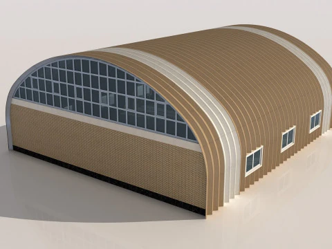 Sistema de cobertura UBM -UBM17X20-B3 Modelo 3D