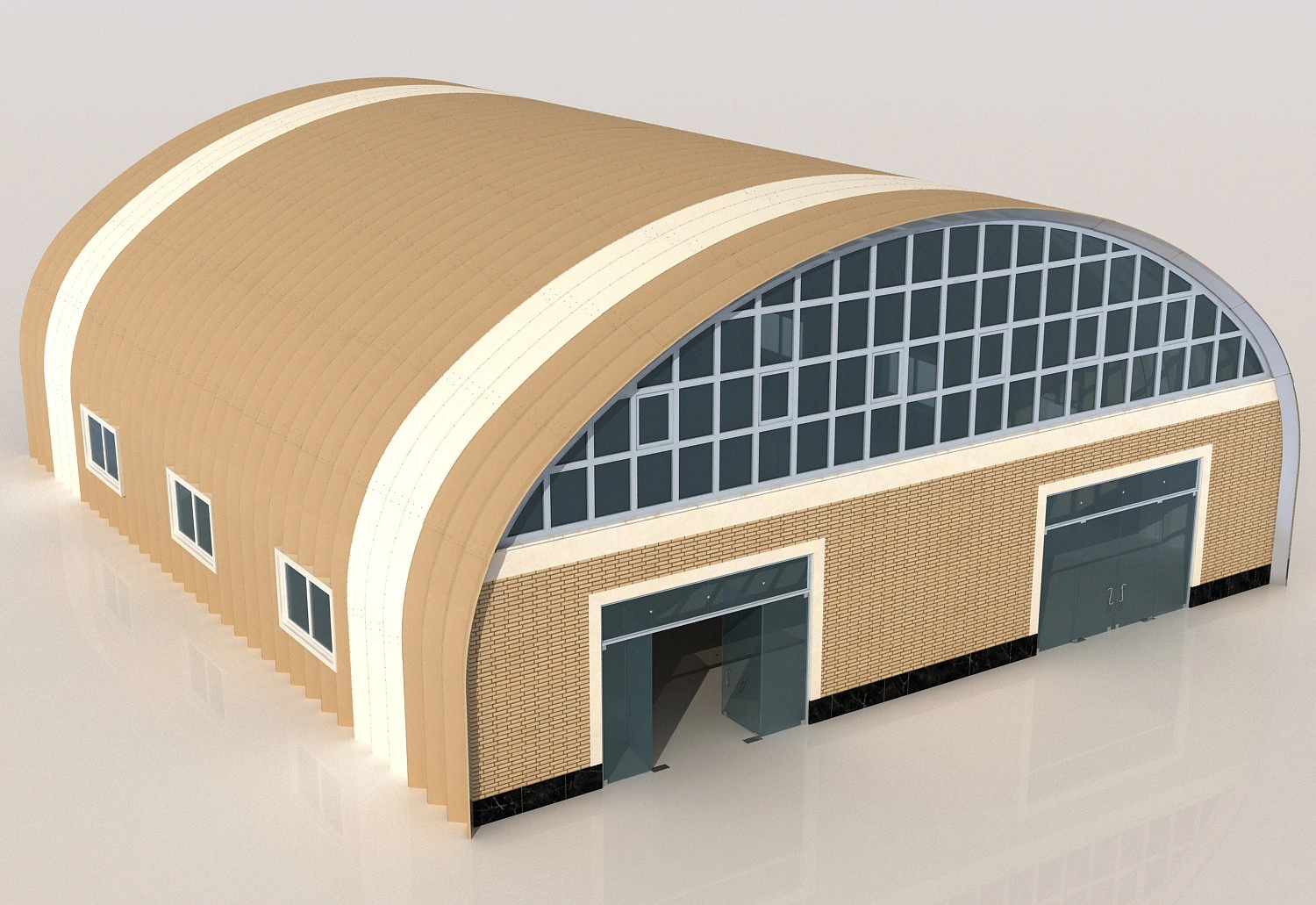 Sistema de cobertura UBM -UBM17X20-B3 Modelo 3D .c4d .max .obj .3ds .fbx .stl .blend 