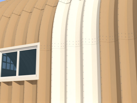 UBM Roofing System -UBM17X20-B3 Modelo 3D