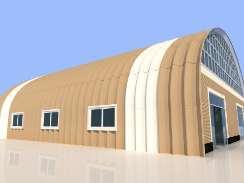 UBM Roofing System -UBM17X20-B3 Modelo 3D