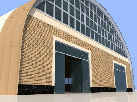 Sistema de cobertura UBM -UBM17X20-B3 Modelo 3D