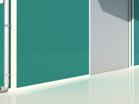Industrial Shed -IS9x24C 3D 모델