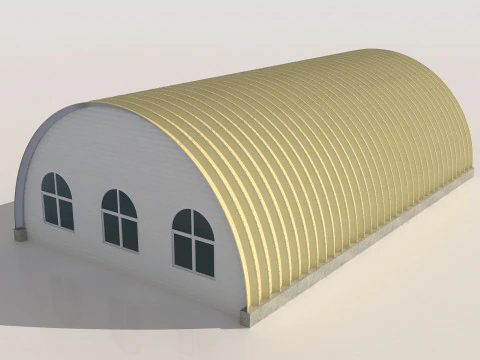 UBM Roofing System -UBM12X20-A2 3D Model