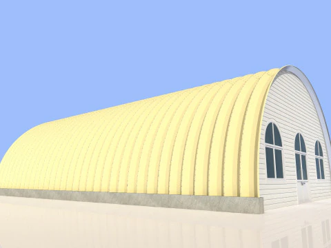 UBM Roofing System -UBM12X20-A2 3D Model
