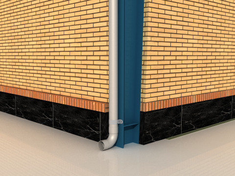 Industrial Shed -IS12x24A 3D Model