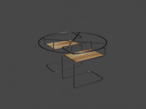 coffee table 3D 模型