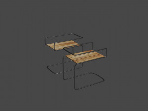 coffee table 3D 模型