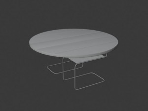 coffee table 3D 模型