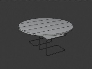 coffee table 3D 模型