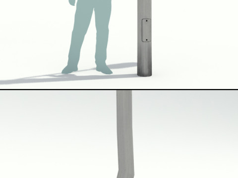 Road lights 3D Model