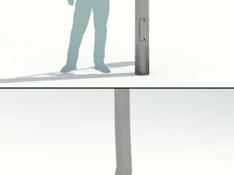 Road lights 3D Model