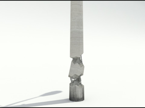 Road lights 3D Model