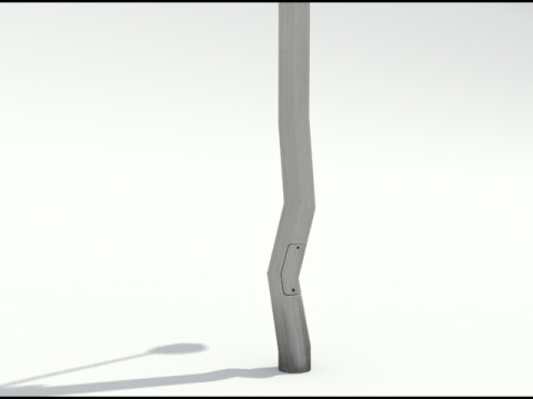 Road lights 3D Model