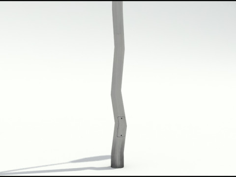 Road lights 3D Model