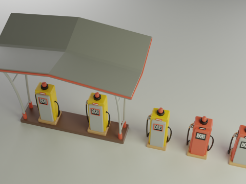 Petrol station 3D Модель
