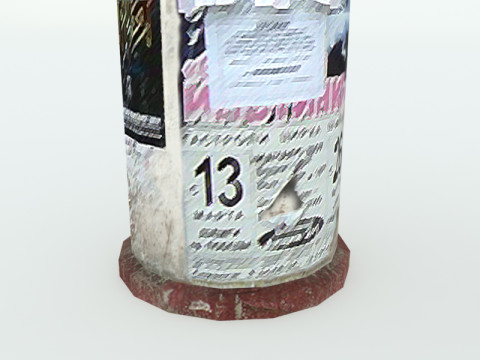 Traffic light poster 3Dモデル