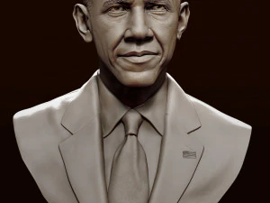 barack obama 3D Print Model