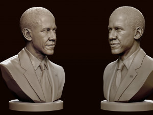 barack obama 3D-printmodel