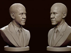 barack obama 3D Print Model