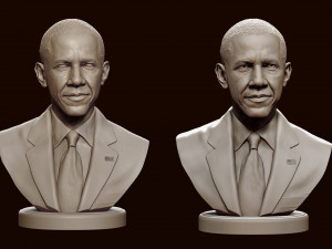 barack obama 3D-printmodel