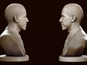 barack obama 3D-printmodel