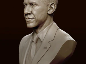 barack obama 3D Print Model