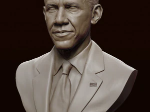 barack obama 3D Print Model