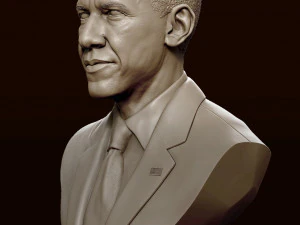 barack obama 3D Print Model